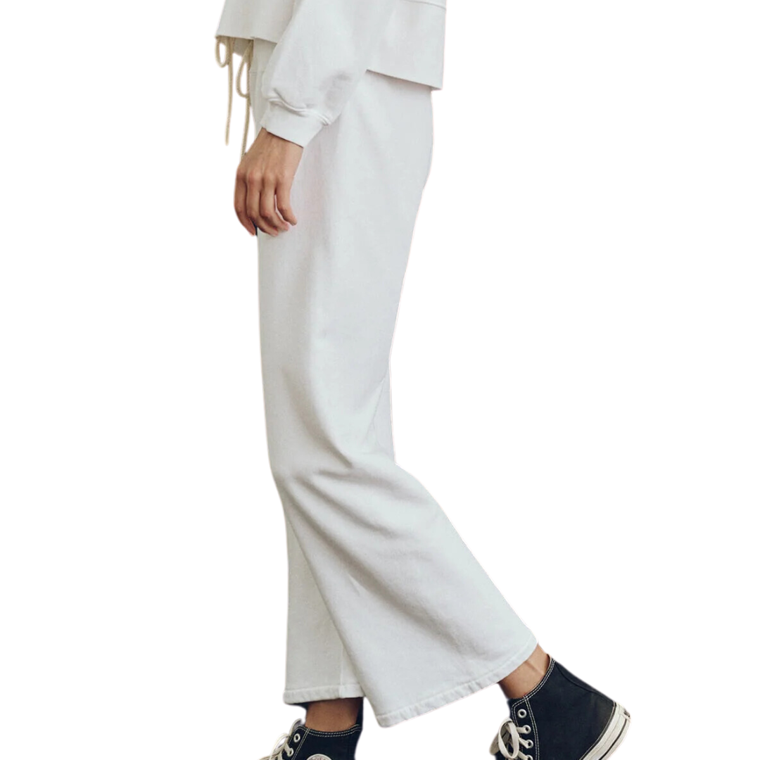 The Relay Sweatpant in True White