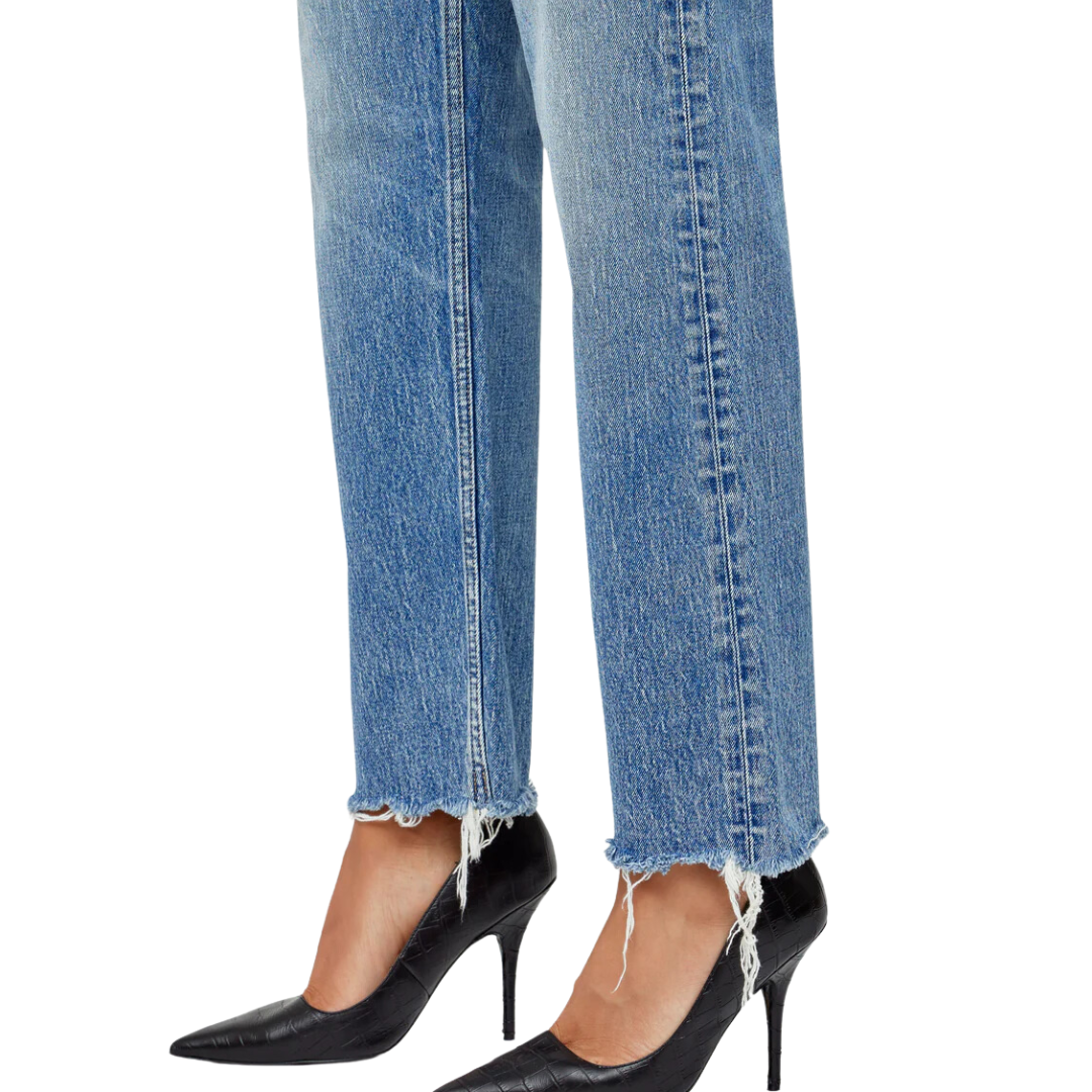 Mabel Wide Straight in Blue