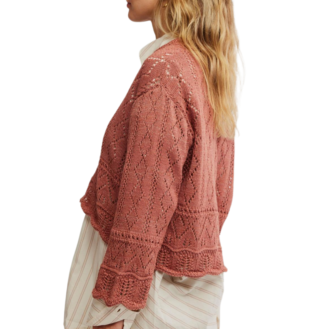 Charlotte Sweater in Cedarwood