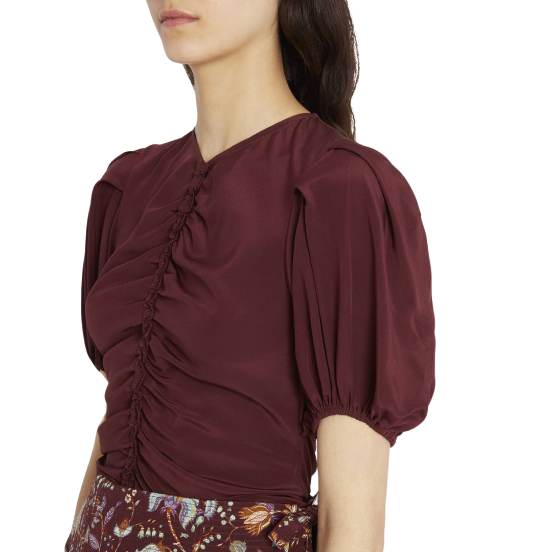 Elise Top in Mahogany