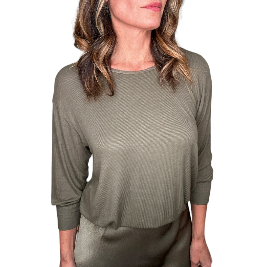 Nadia 2-In-1 Dress in Olive