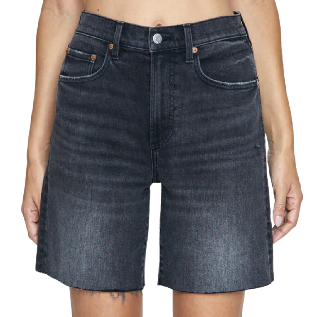 Pistola Kaylee High Rise Pinched Loose Straight Short- Boulder main image 1