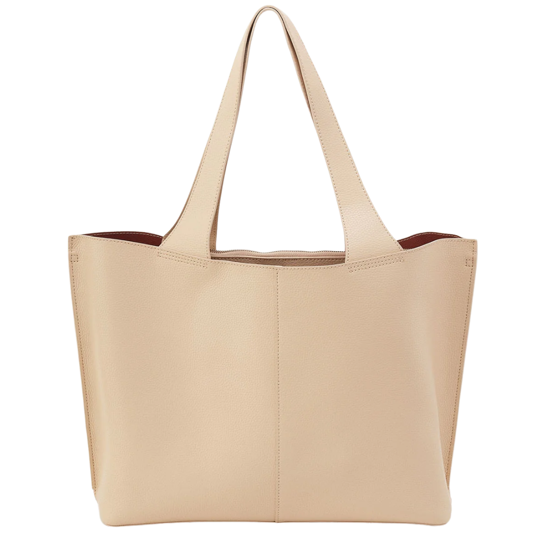 Vida Large Tote in Almond