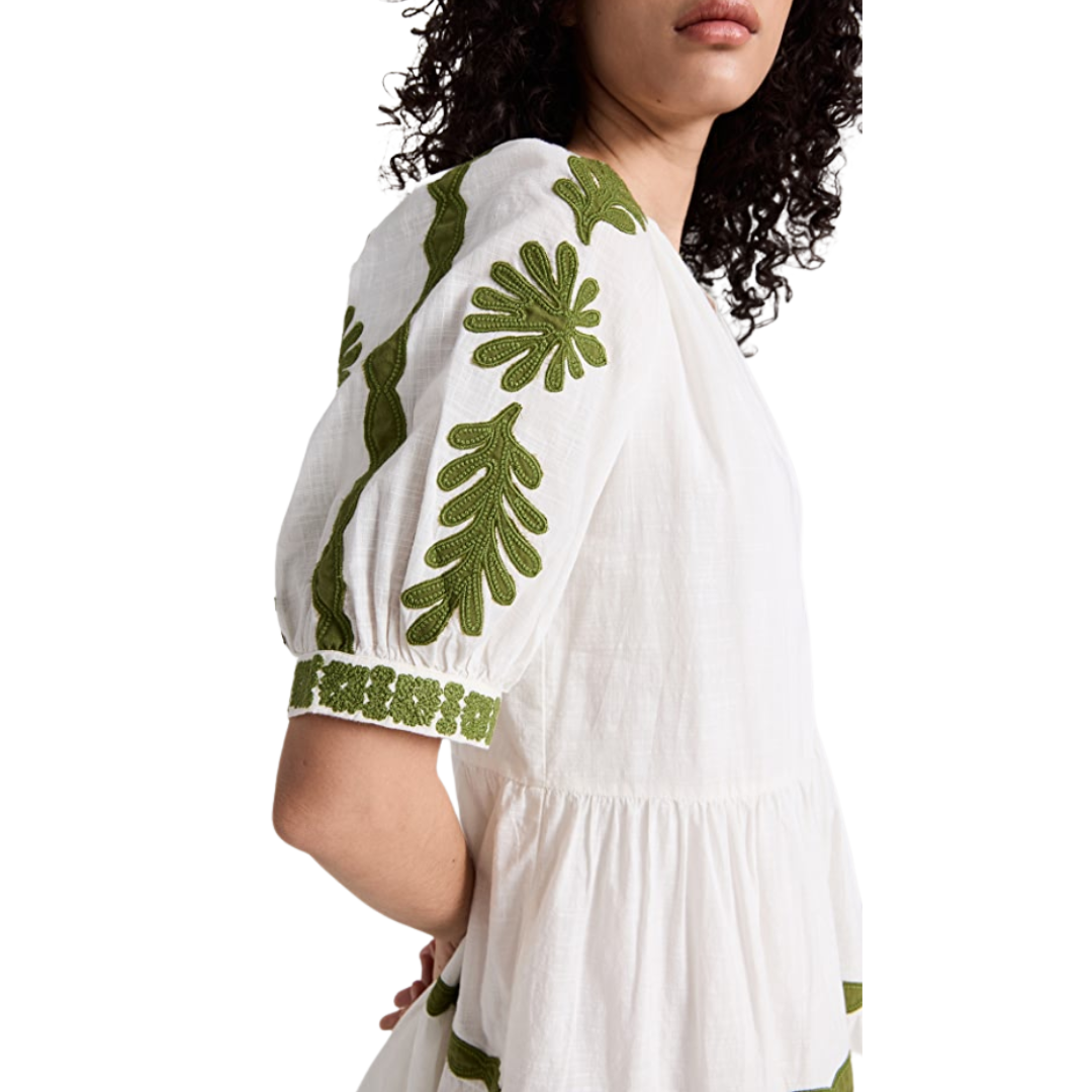 Josephine Dress in Ecru