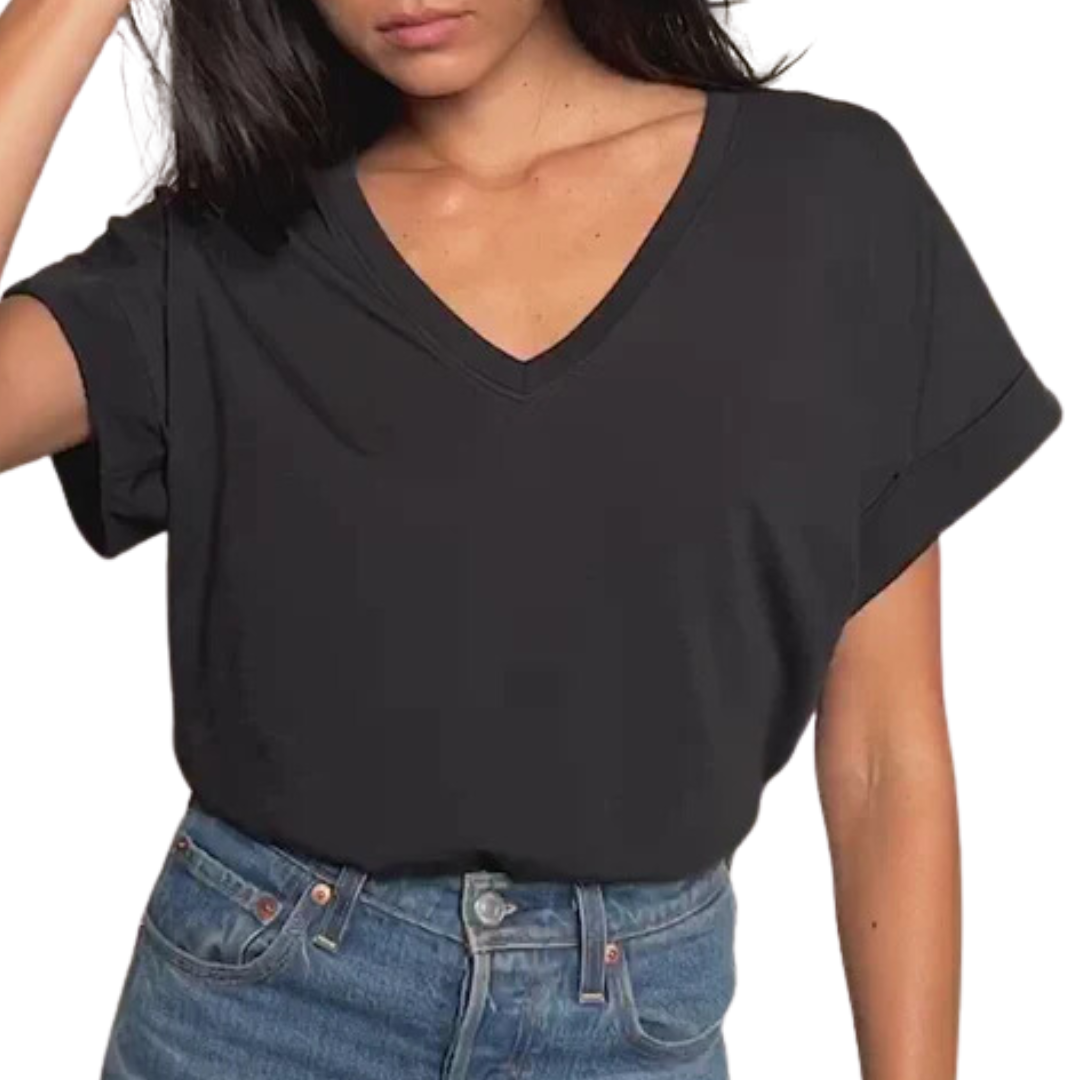 Stevie Top in Jet Black