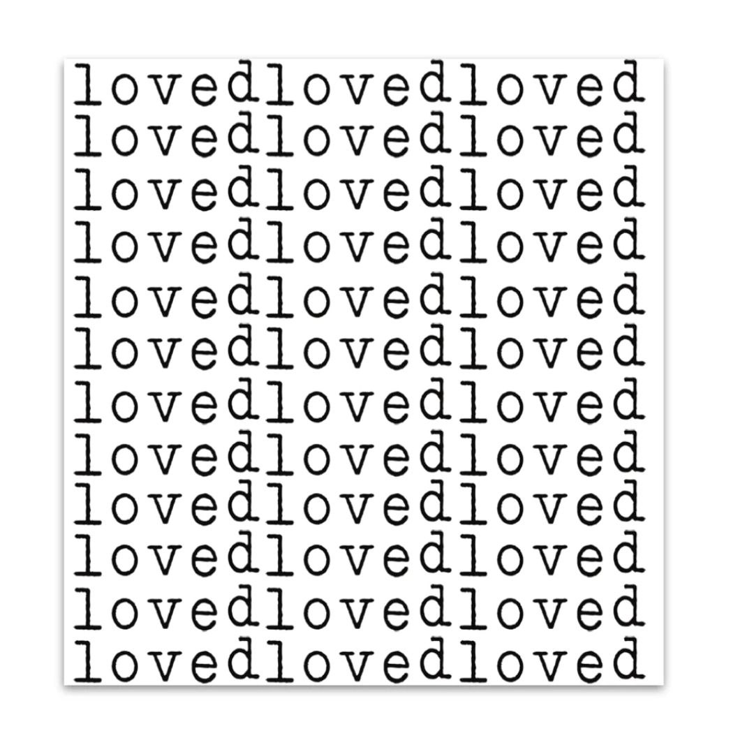 Loved Gift Wrap Roll