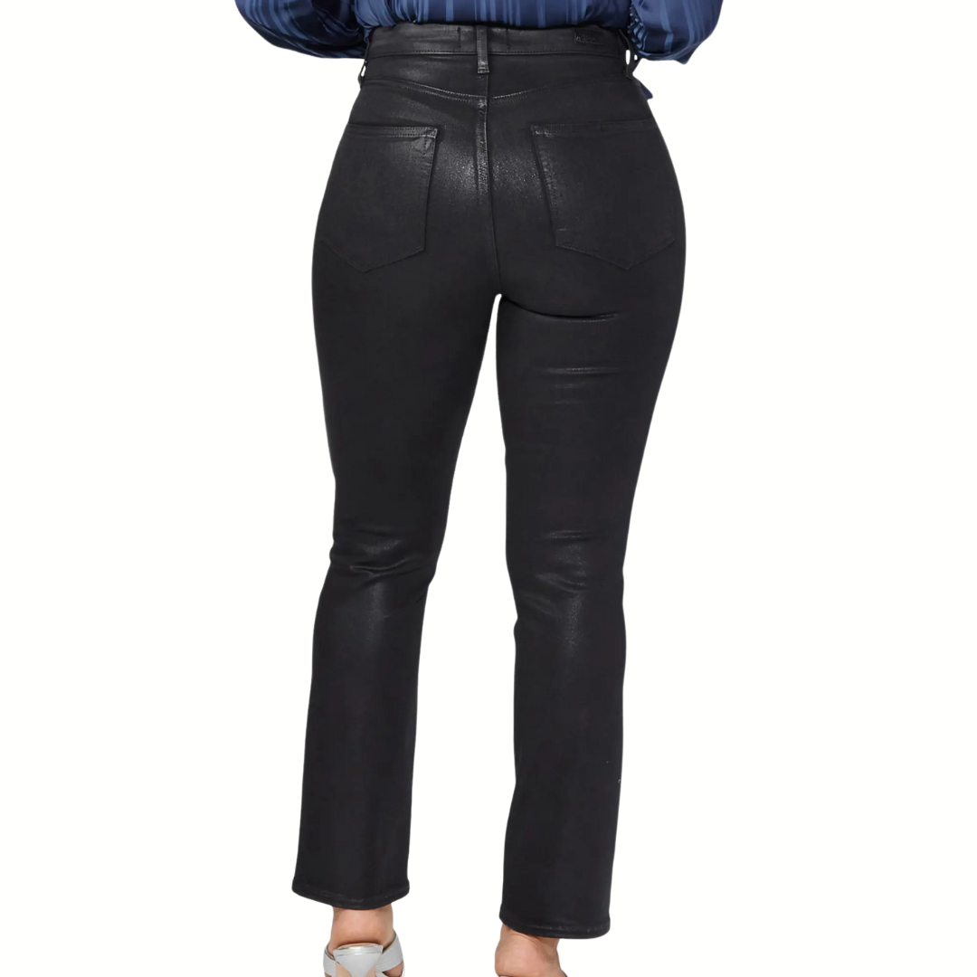 Flaunt Denim - Accent in Black Fog Luxe Coating