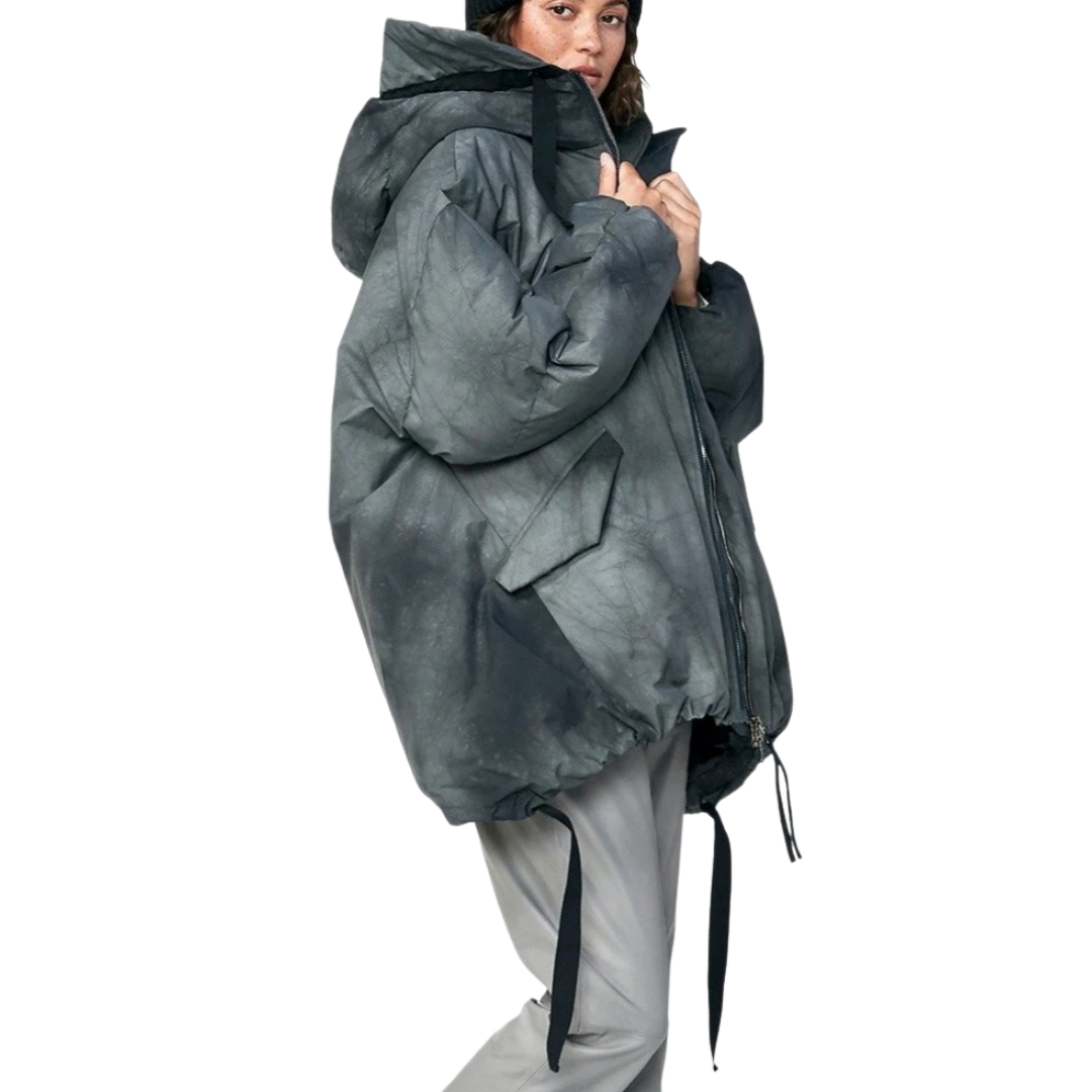 Long Down Parka Jacket