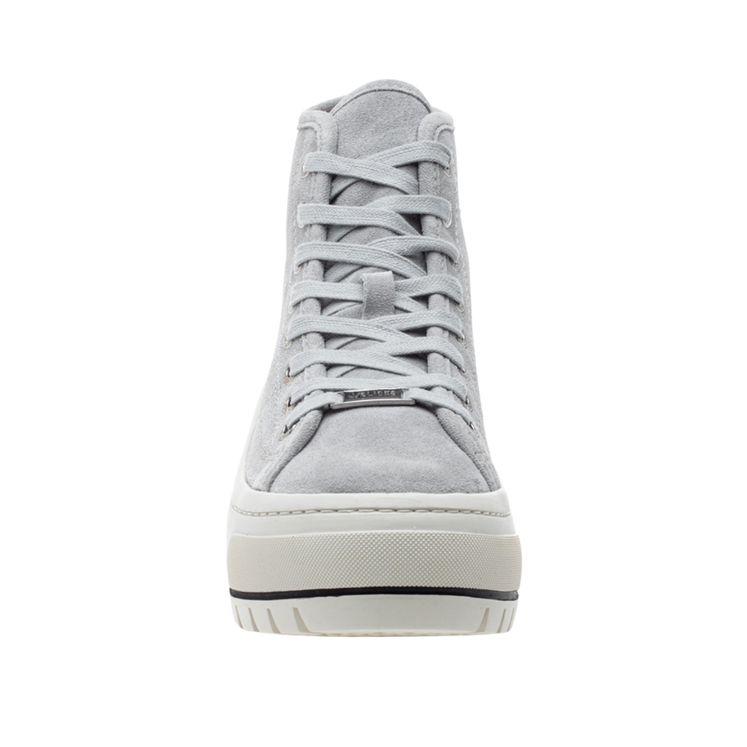 Gracie in Light Grey Suede