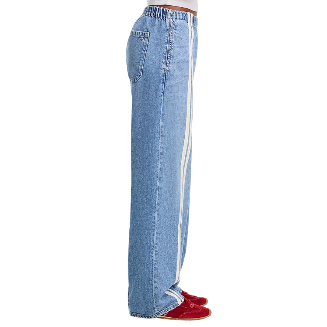 Logan Denim Track Pants in Eversport