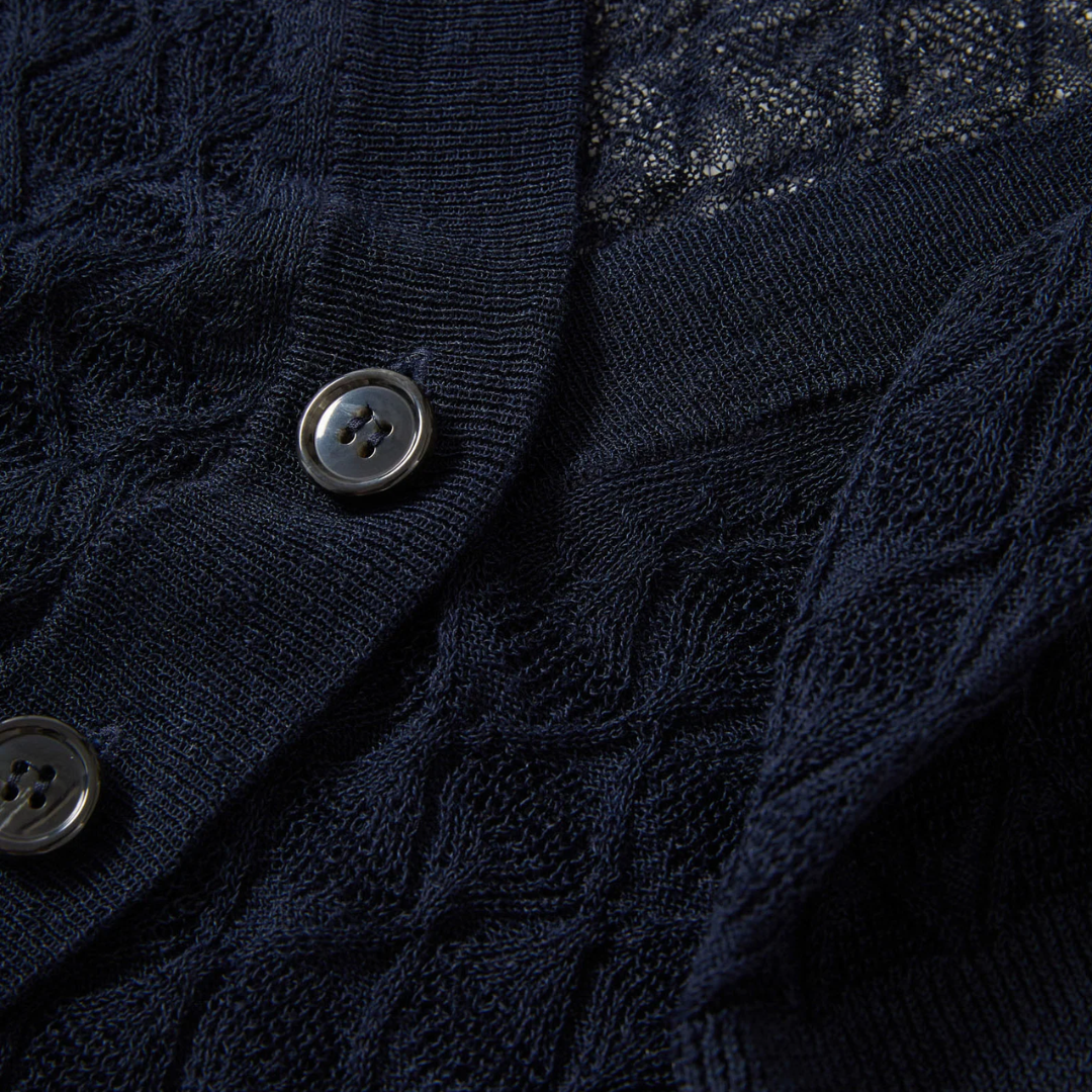 Ingraham Cardigan in Navy