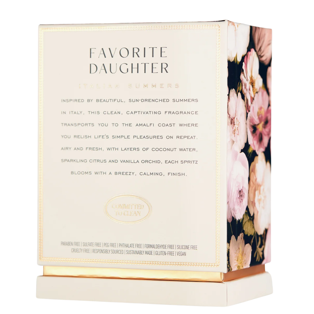 Eau De Parfum in Italian Summers
