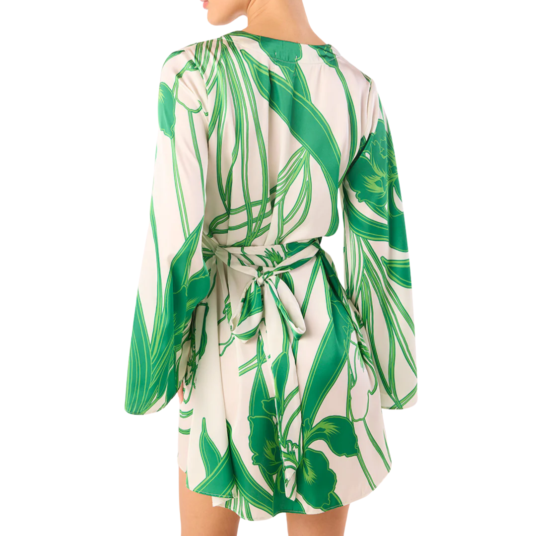 Dusty Dress in Winding Iris