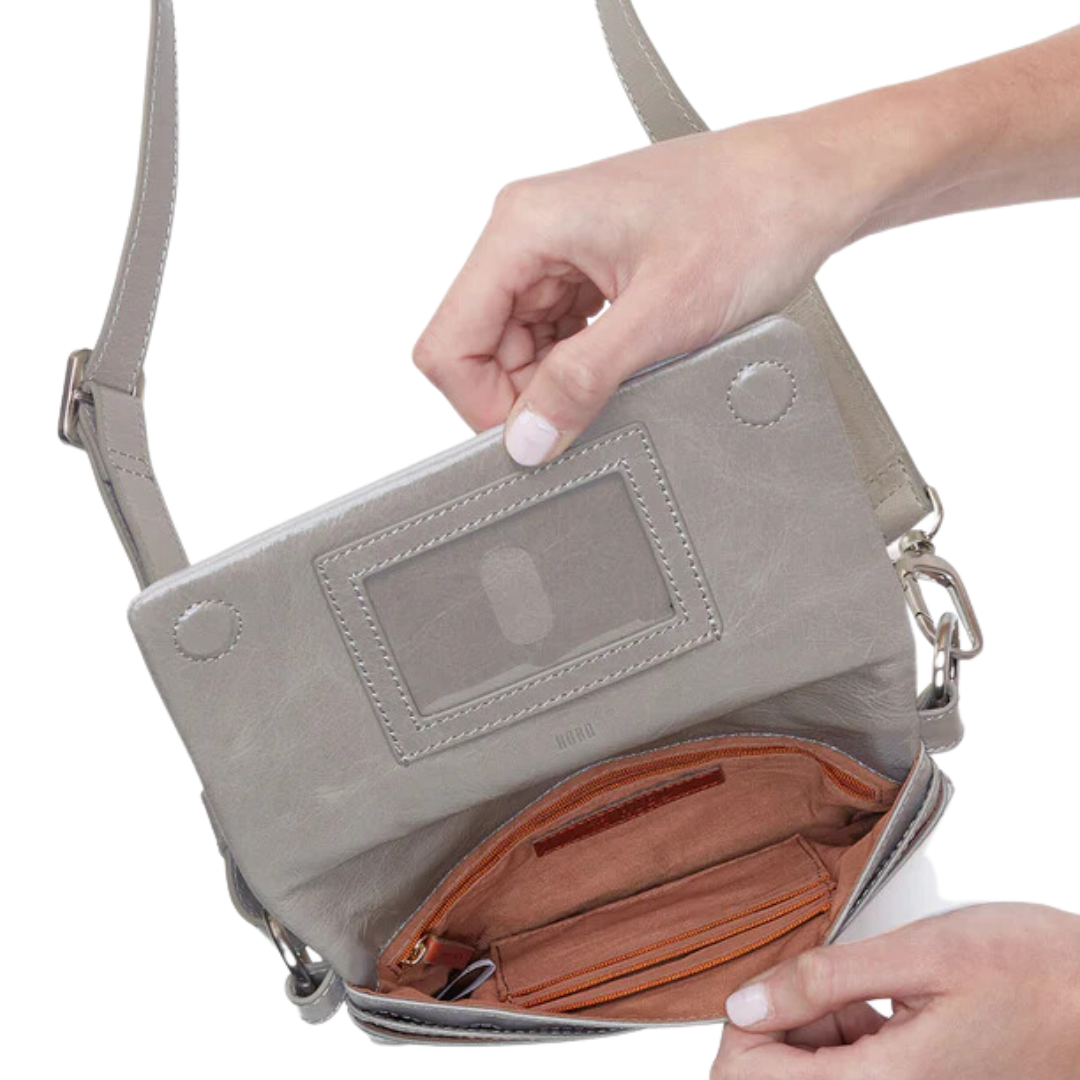 Winn Belt Bag in Light Grey