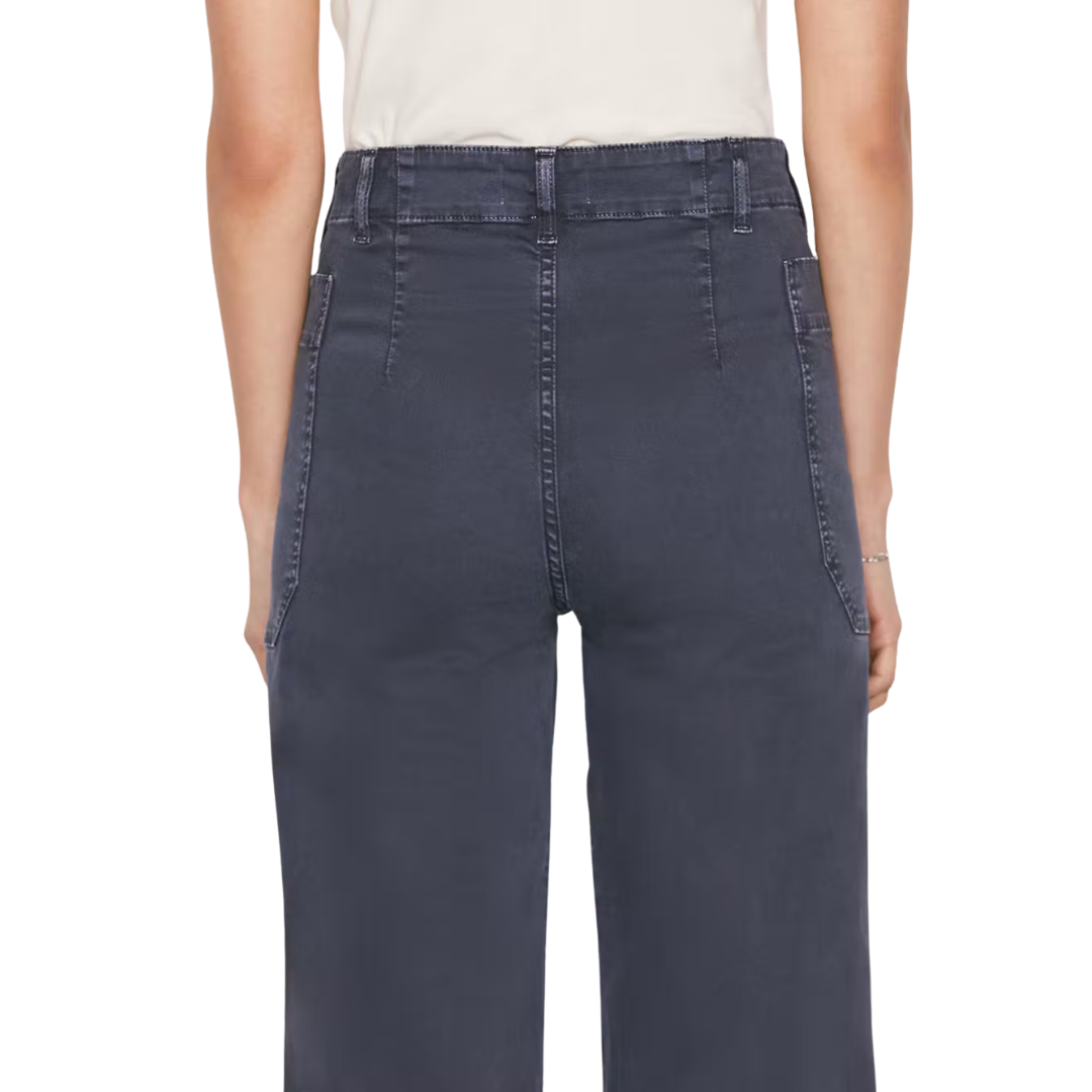 Oversized Pocket Utility Pant in Washed Navy