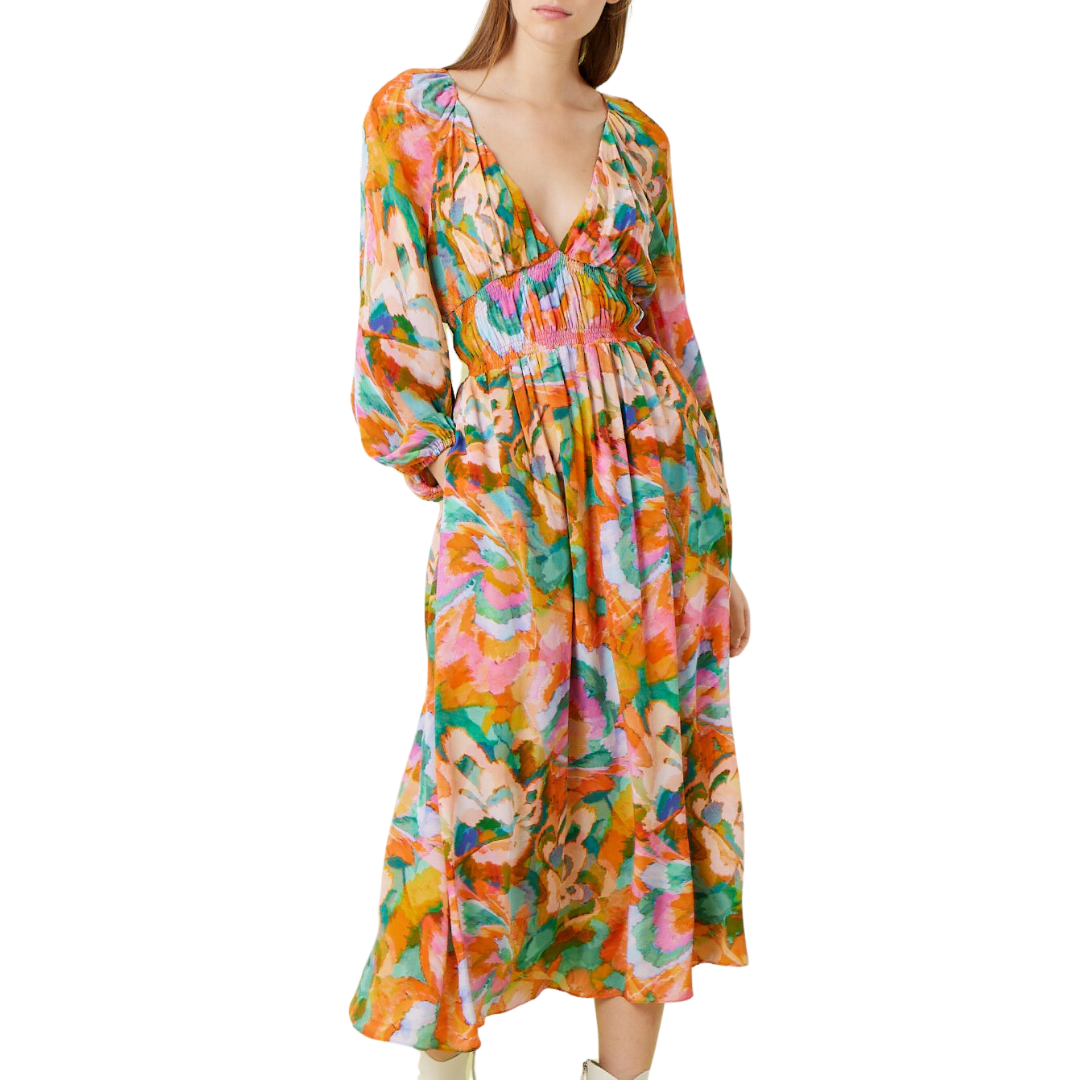 Lauren Dress in Splash Print