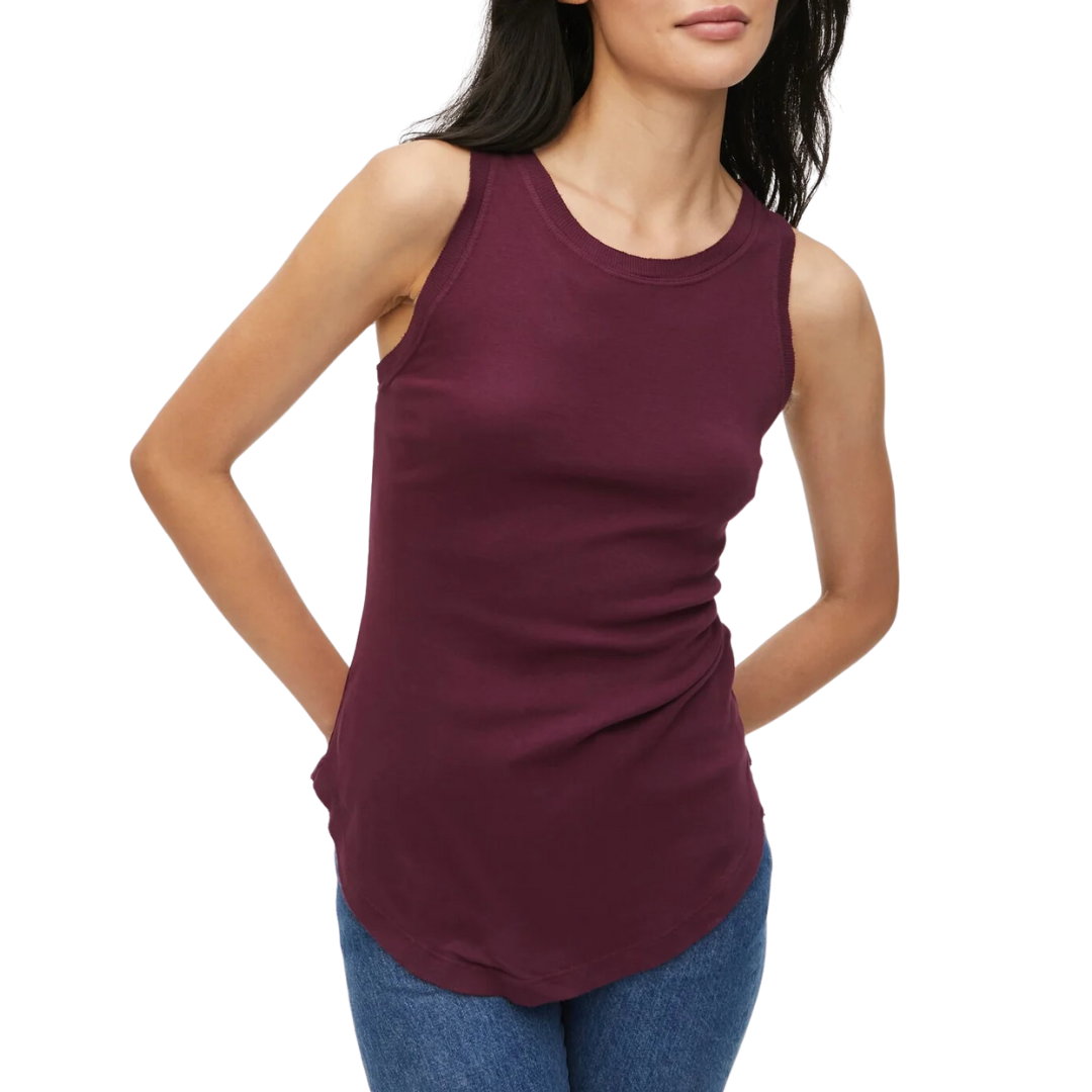 Lindsay Tank (One Size) in Plum