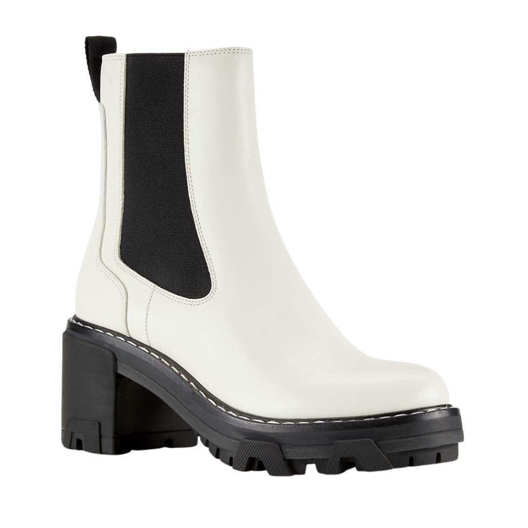 Shiloh Mid Boot in Antique White