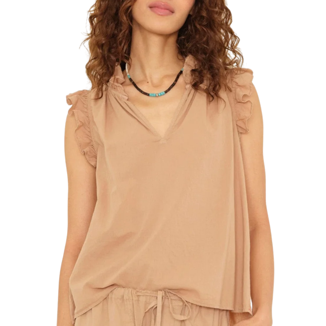 Bex Top in Hazelnut