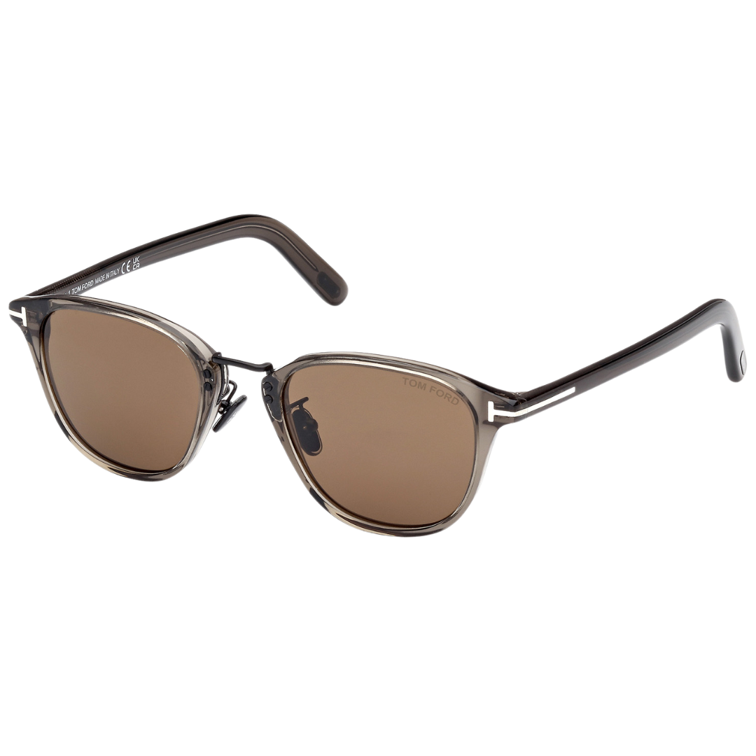 FT1049 Sunglasses in Shiny Grey