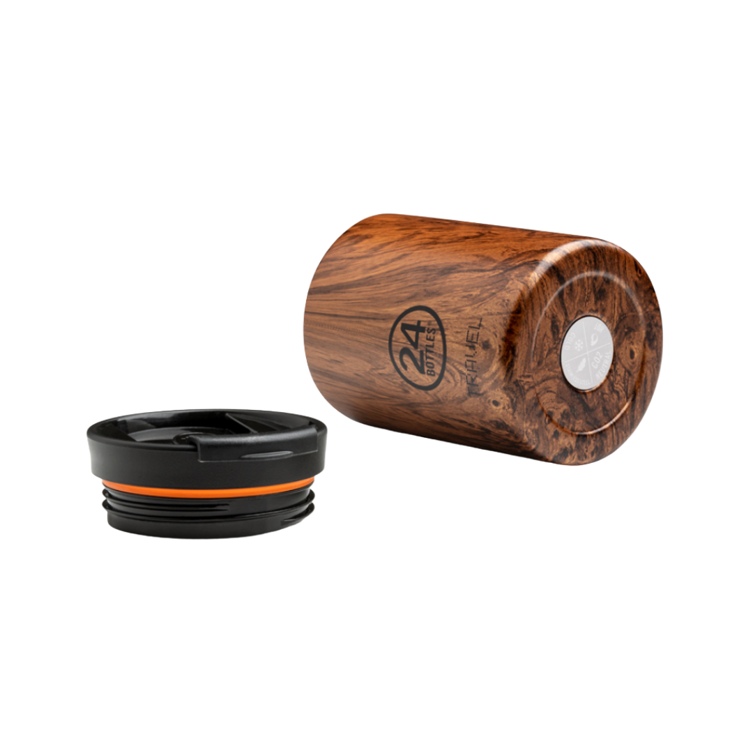 Travel Tumbler in Seqoia Wood - 600 ml
