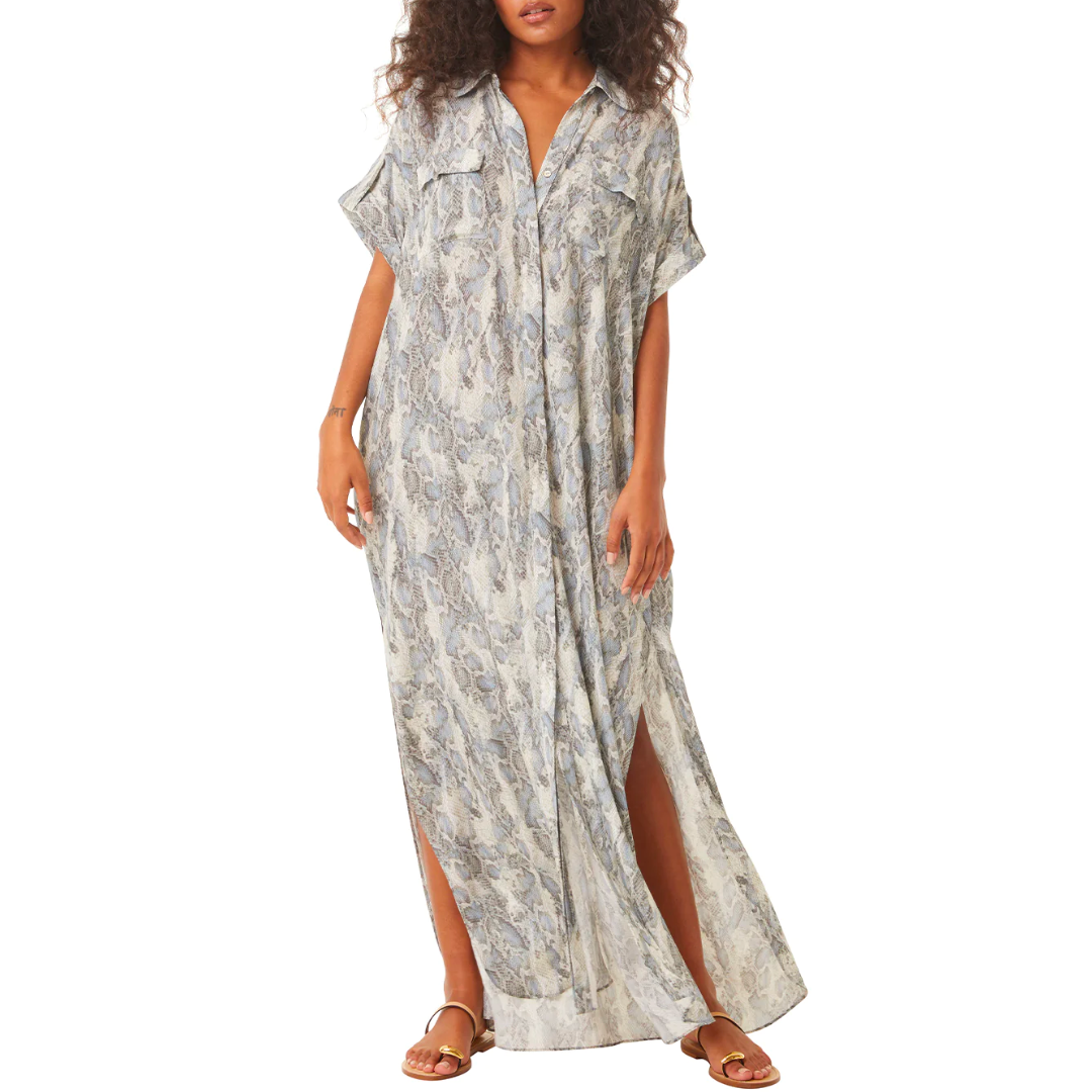 Lou Dress in Spring Python