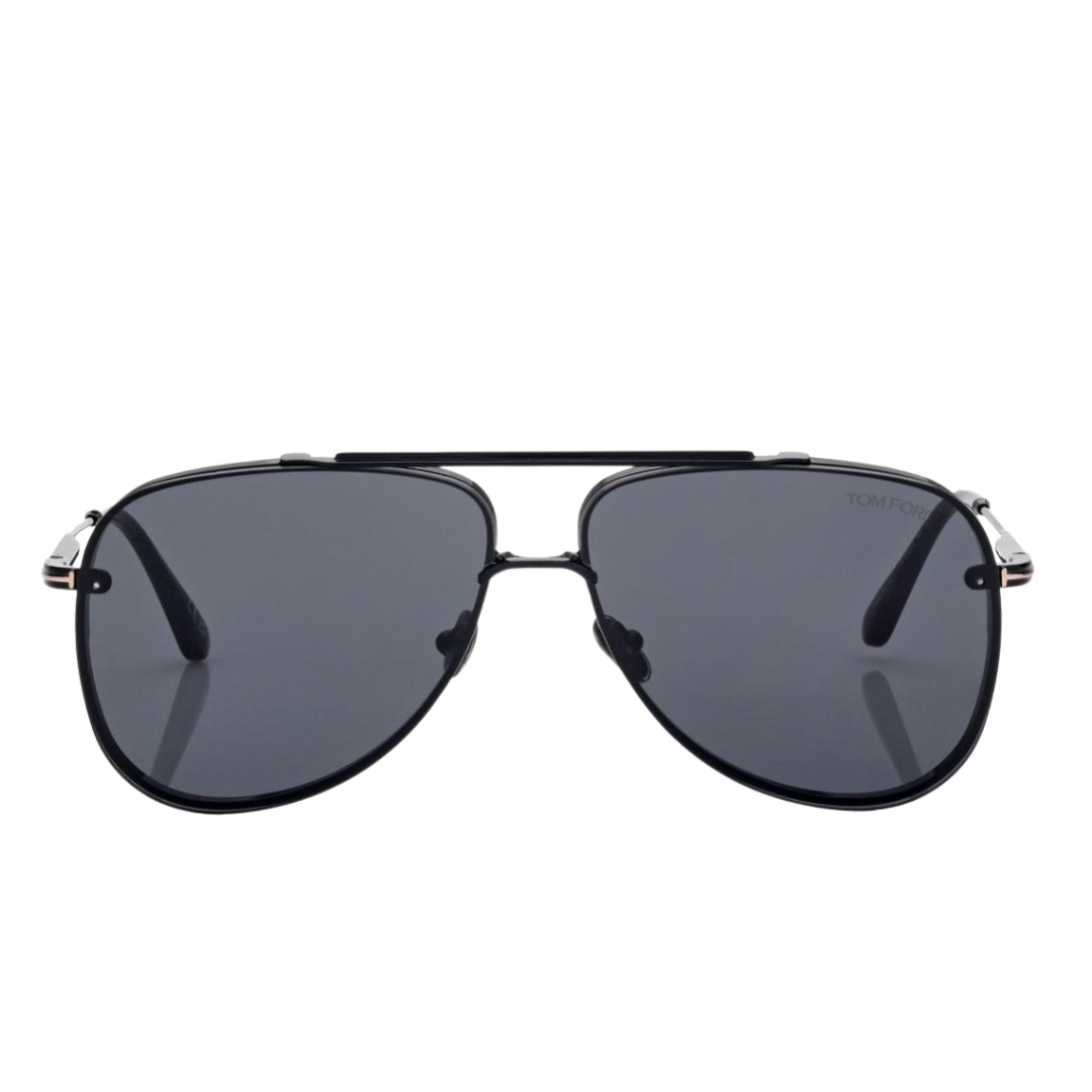 Leon Sunglasses in Black