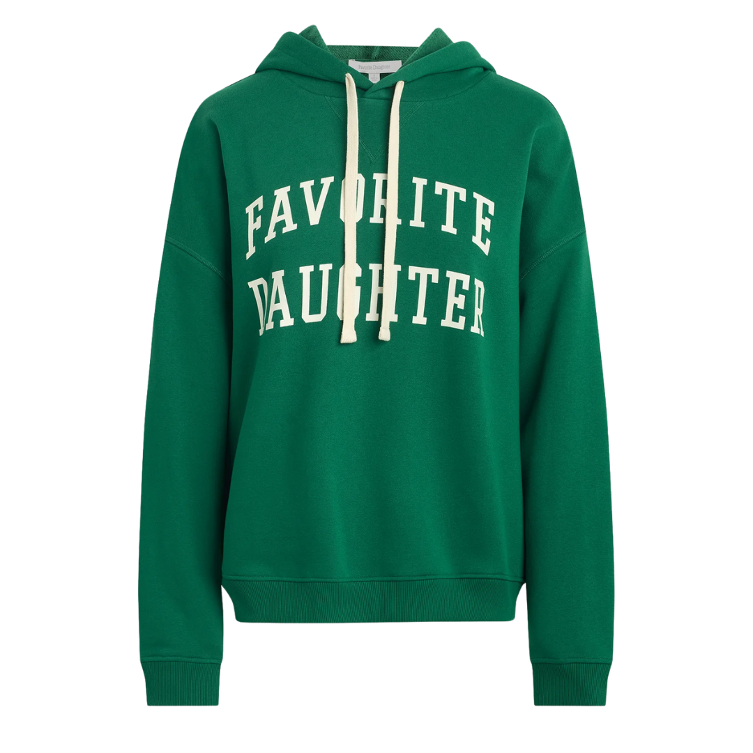 The Collegiate Hoodie in Emerald