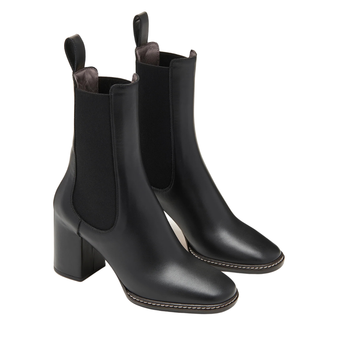 Taryn Chelsea Boot in Noir