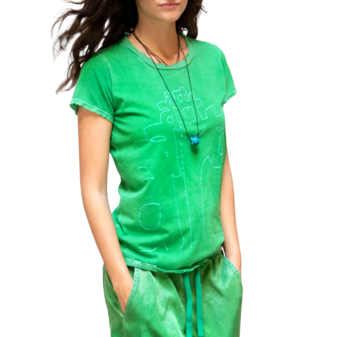 4Art SuperVintage Shortsleeve T in Green Light