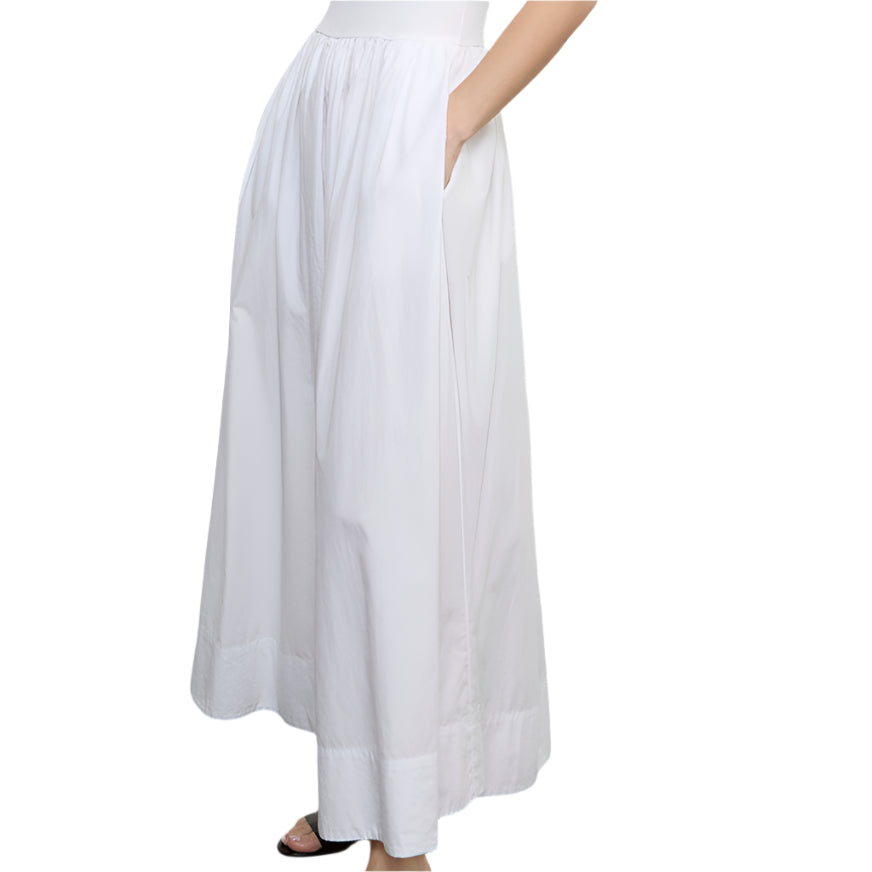 Cotton Resort Tank Dress in White