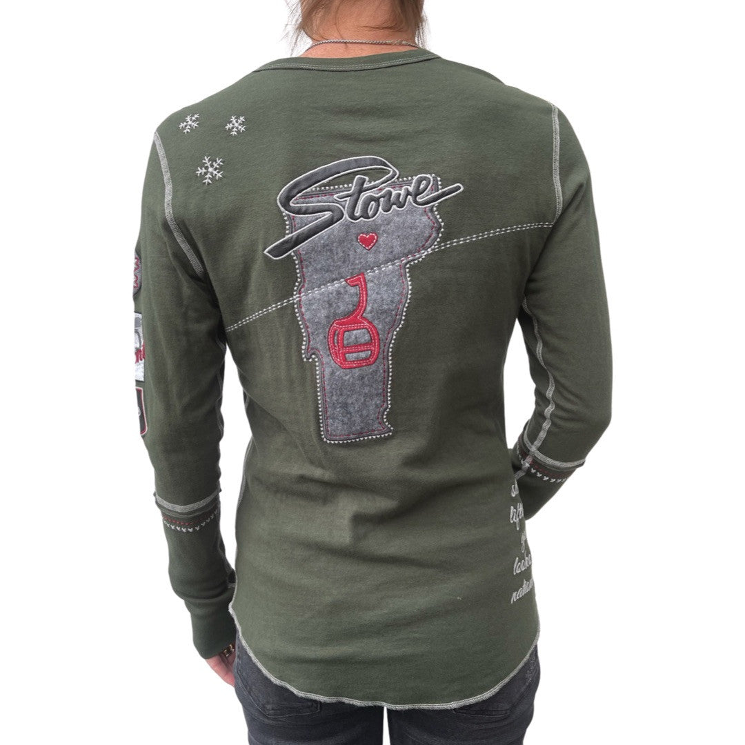 Custom Crew '18 in Green