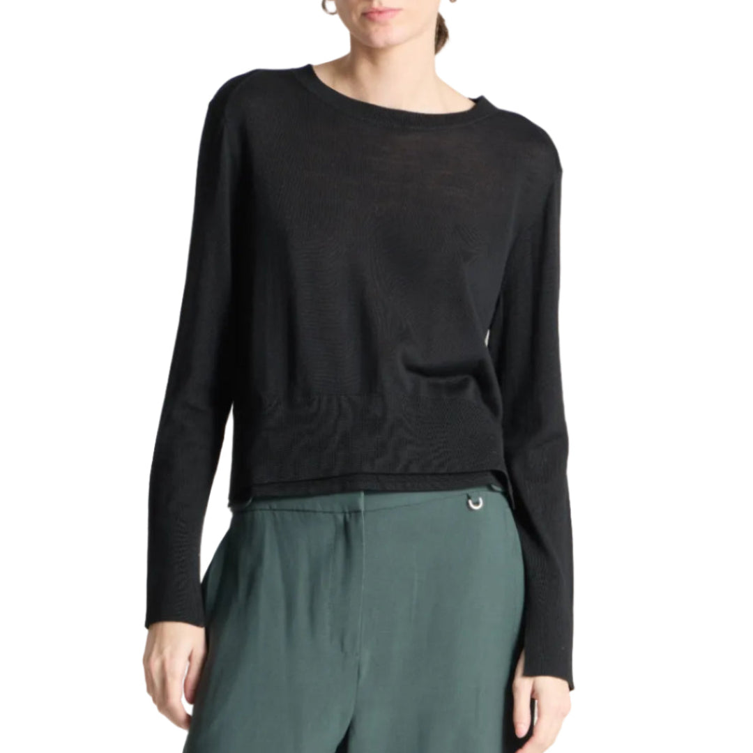 Elodie Layered Crewneck Knit