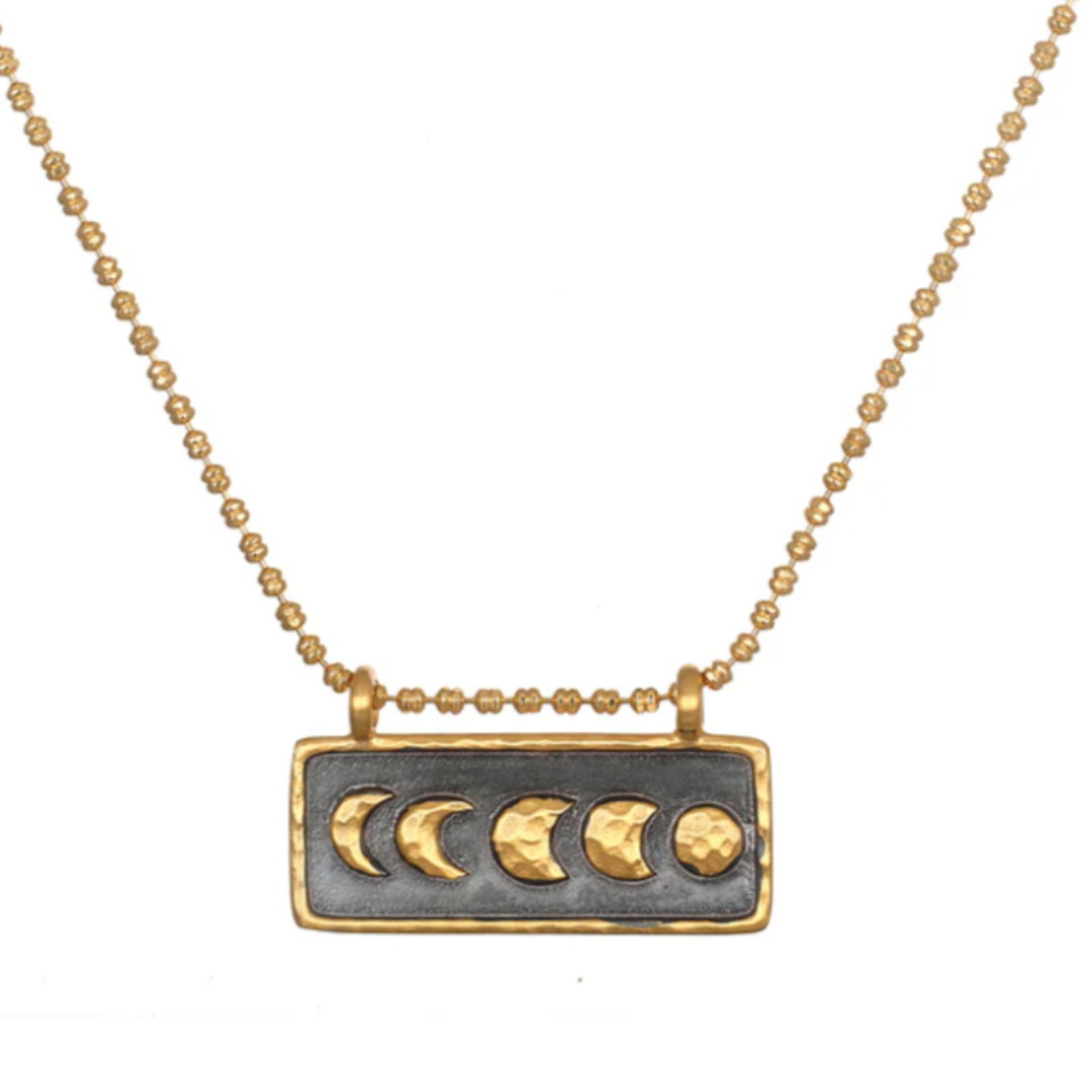 Self Evolution Moon Phase Necklace