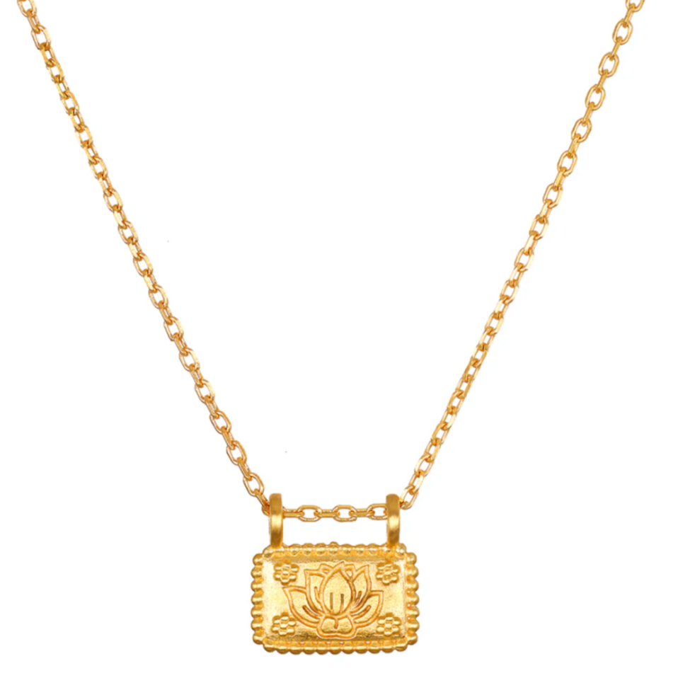 Dawn Of Renewal Lotus Necklace