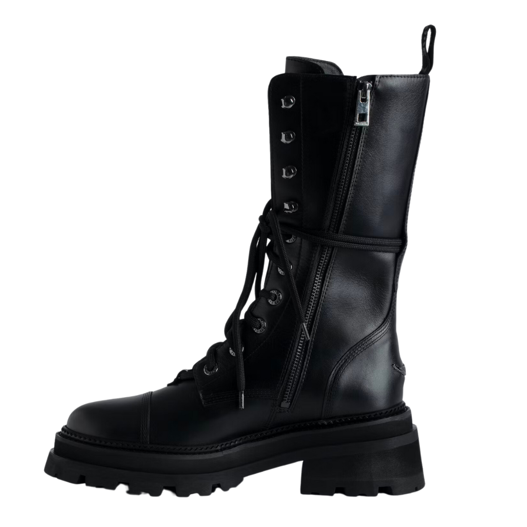 Ride High Ankle Boots in Black