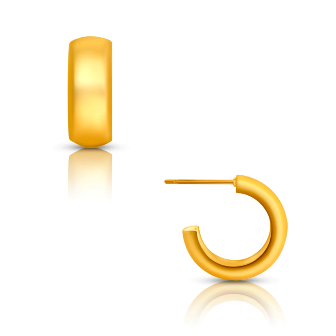 Cosa Mini Hoop Earring in Gold