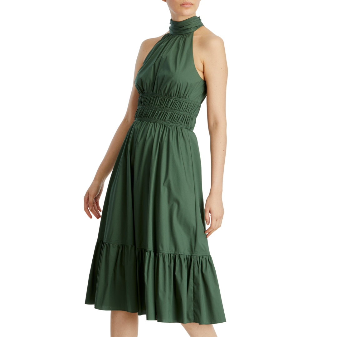 Kinny Dress in Forest