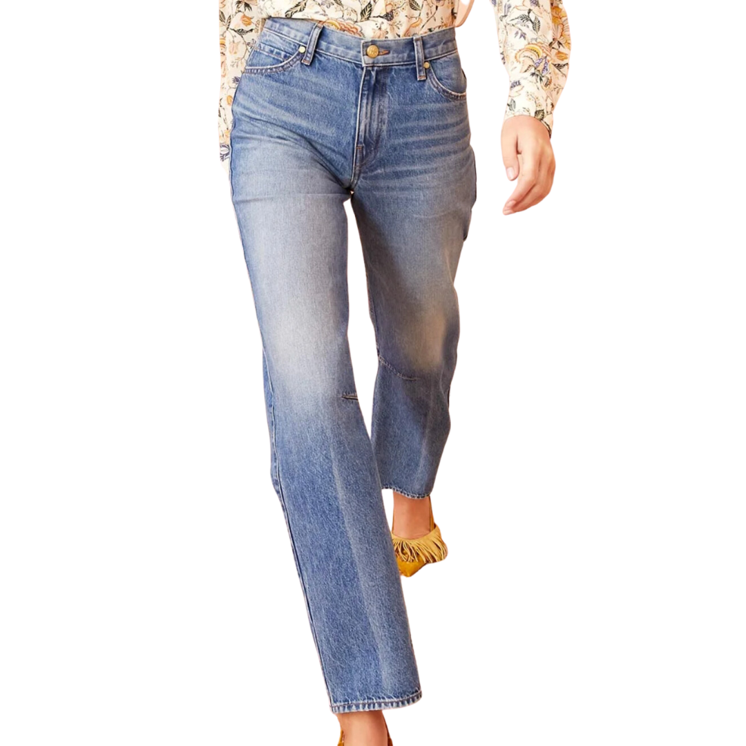 The Esme Jean in Danube Medium Indigo Wash
