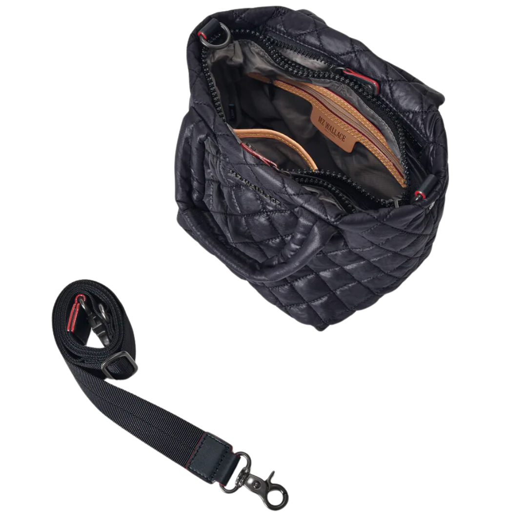 Micro Metro Tote Deluxe in Black