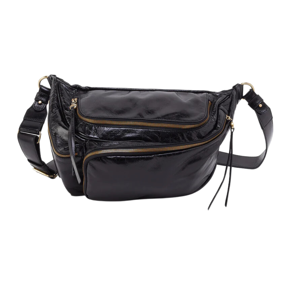 Via Belt Bag Sling in Black