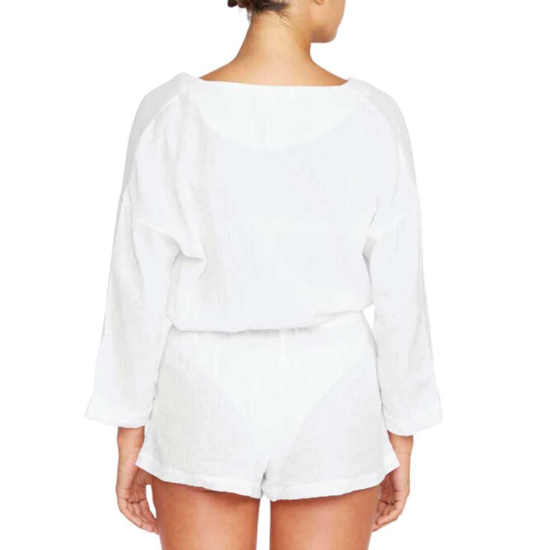 Lorne Romper in Bone