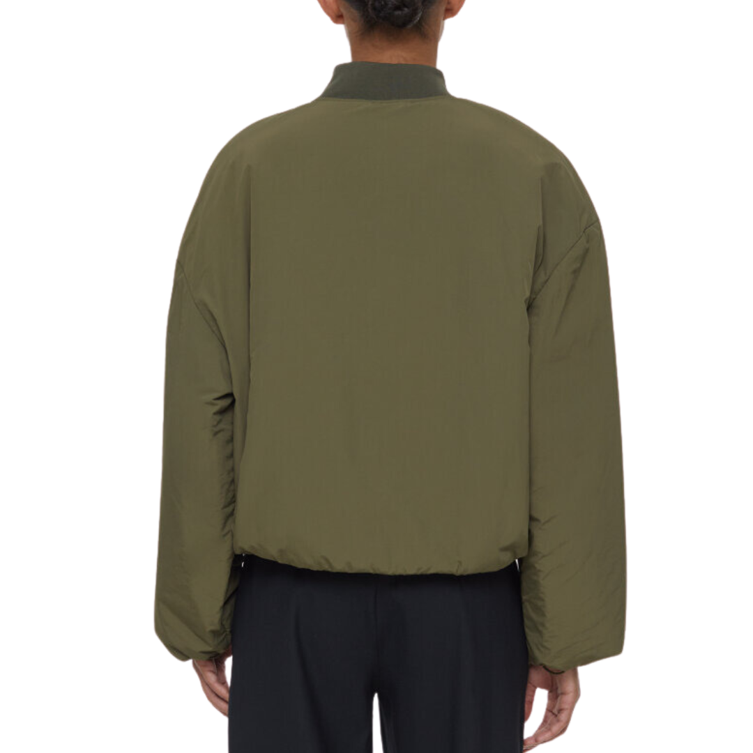 Bomber Jacket in Army Green