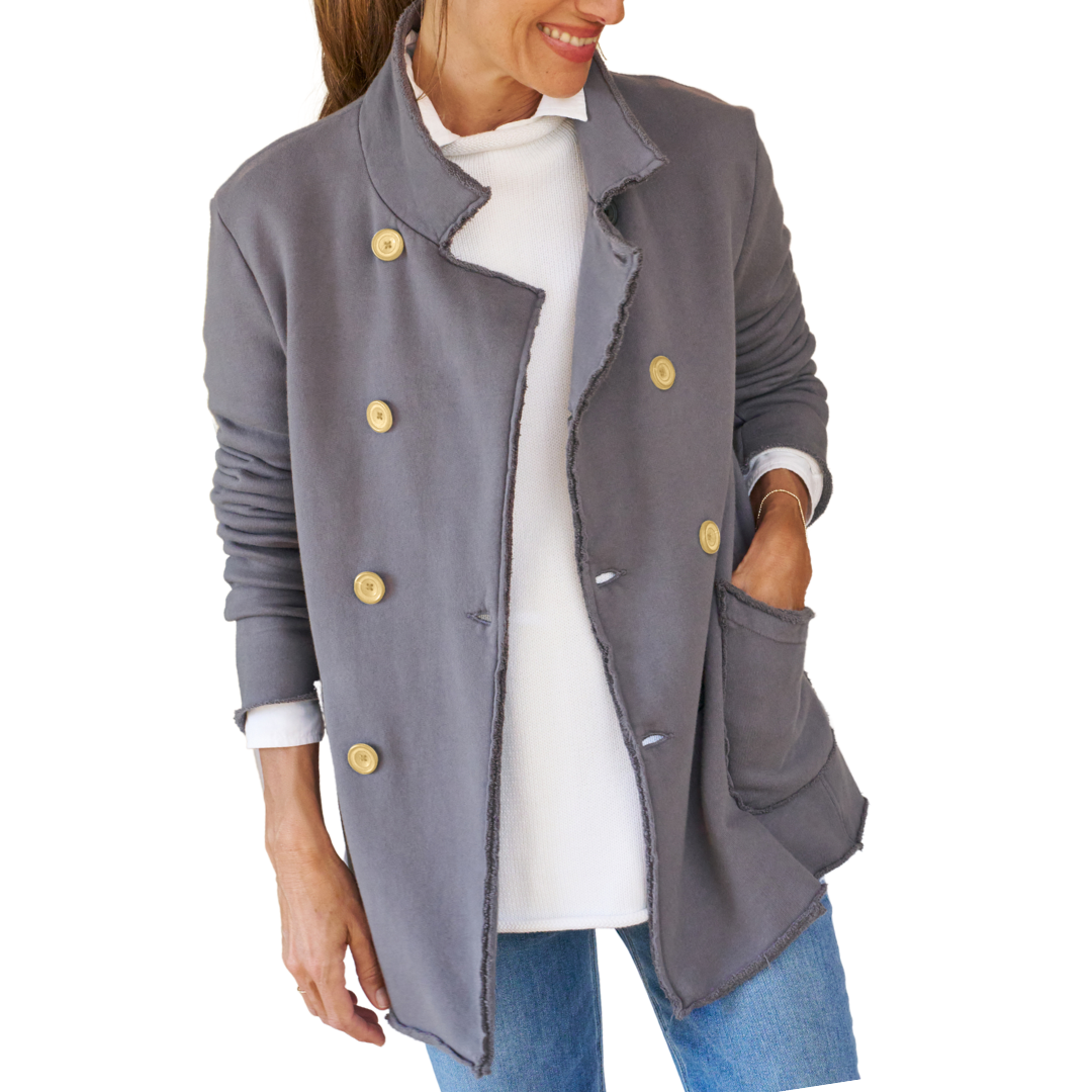Belfast in Triple Fleece Cotton Elephant