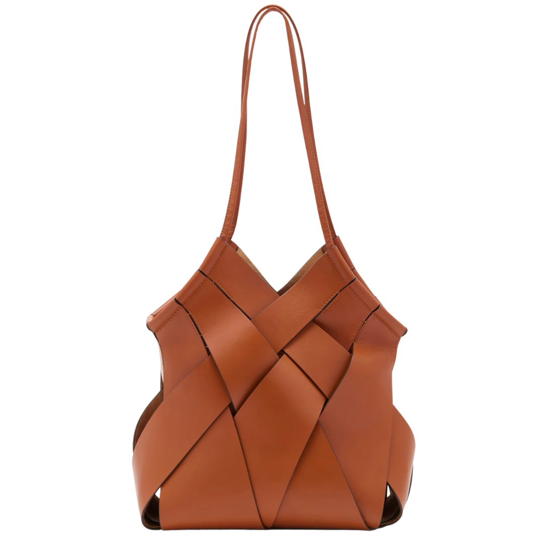 Charlotte Woven Crossbody in Sierra