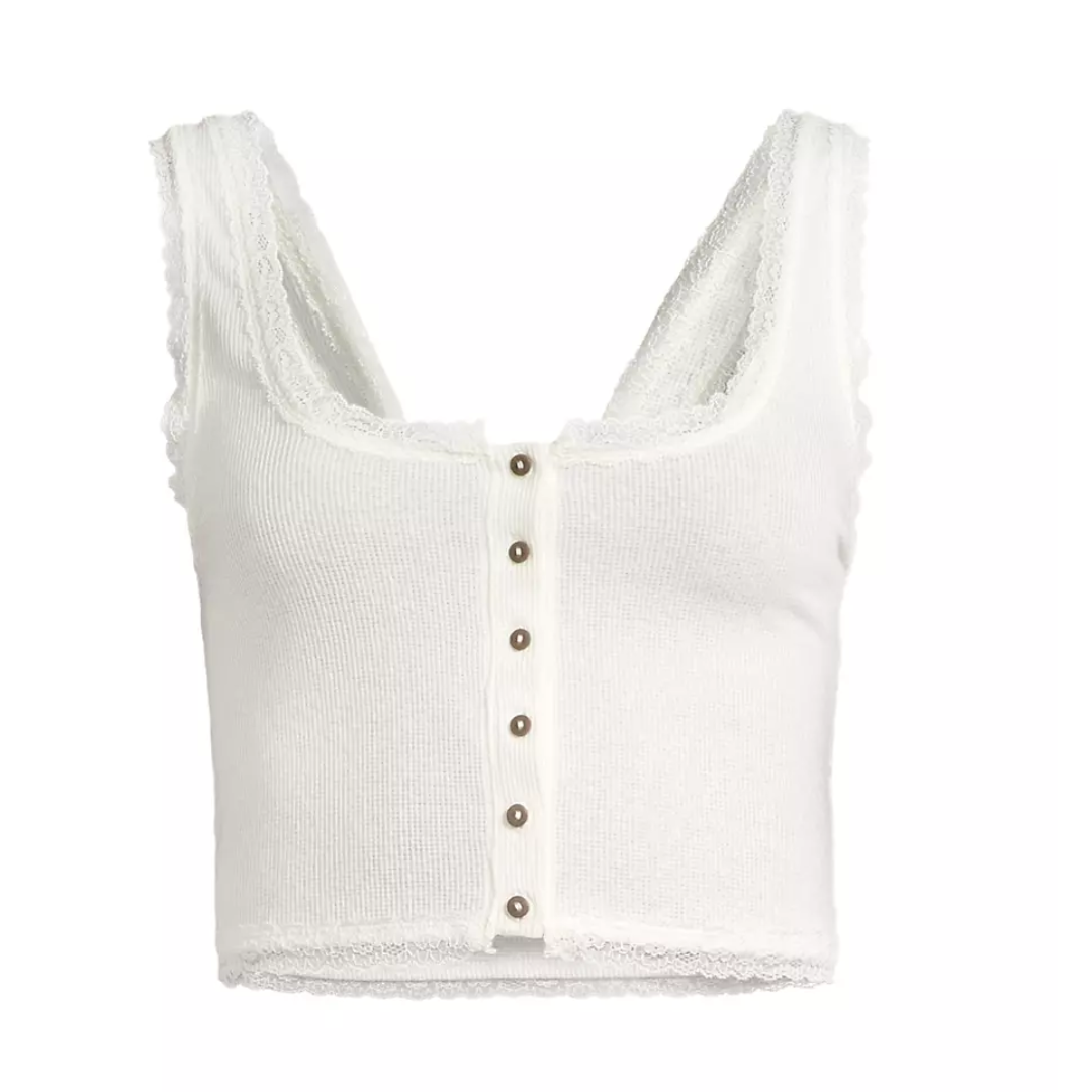 Sugar Dreams Tank in Ivory