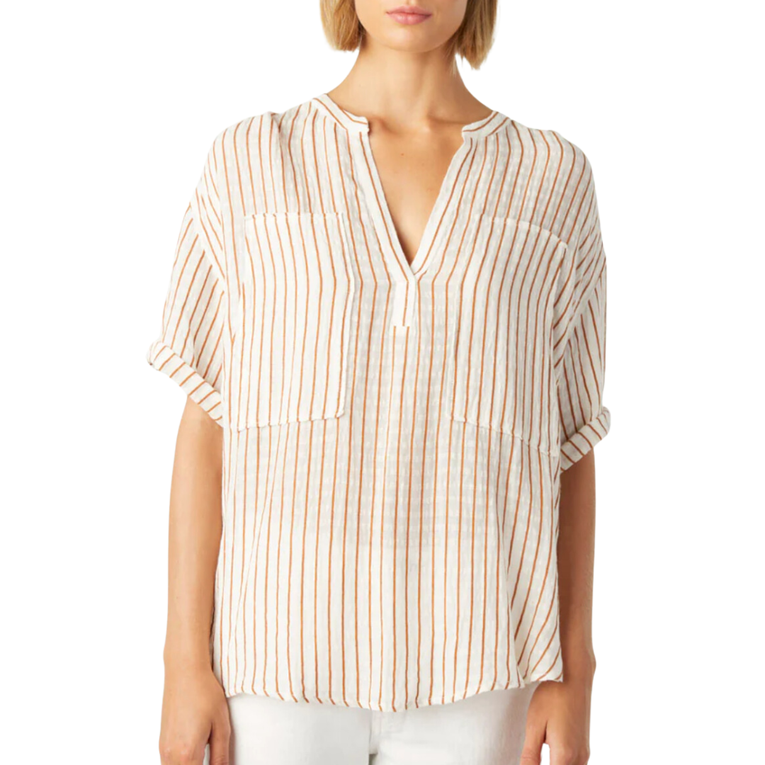 Antoinette Shirt in Sepia/Natural