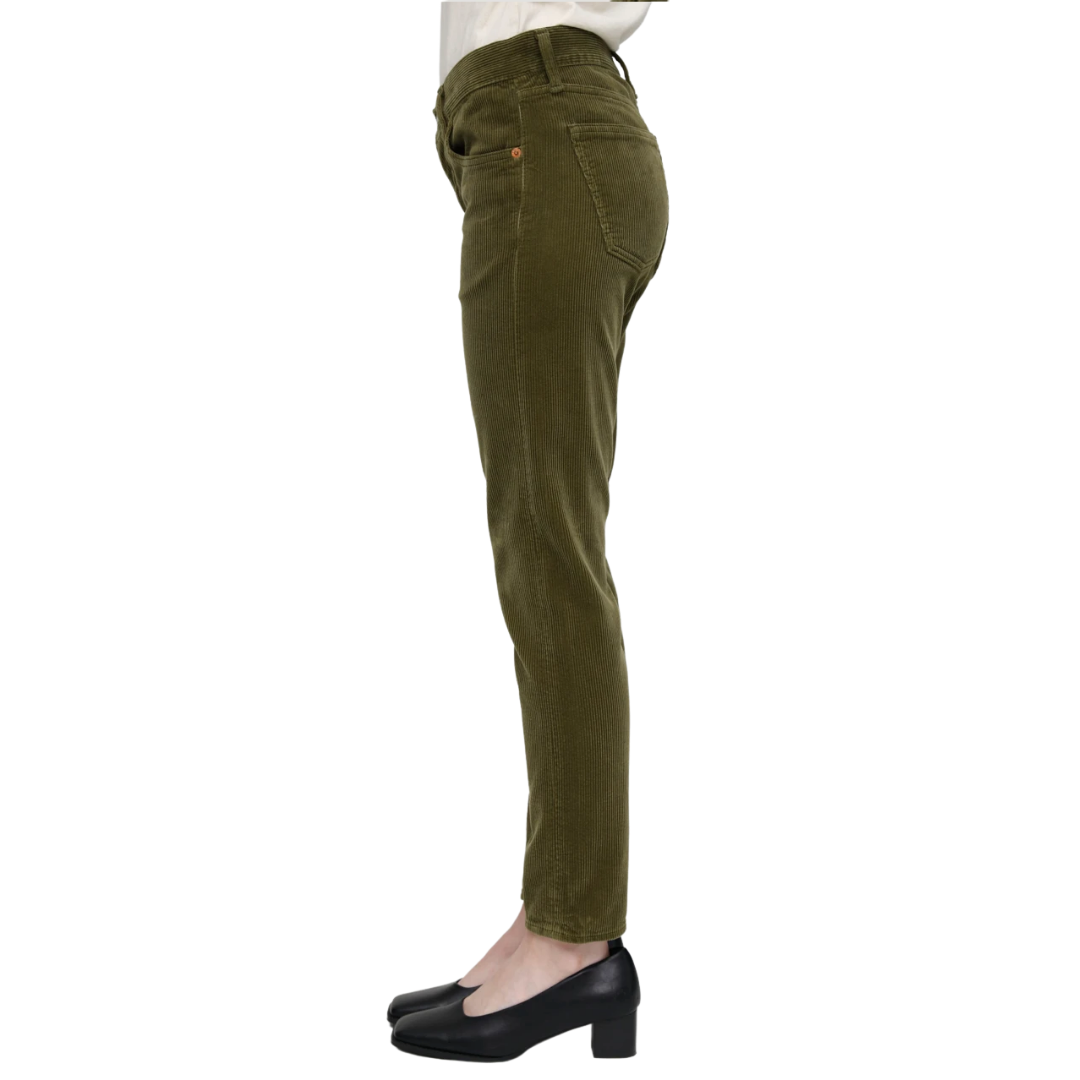Ailey Courduroy pant in Khaki