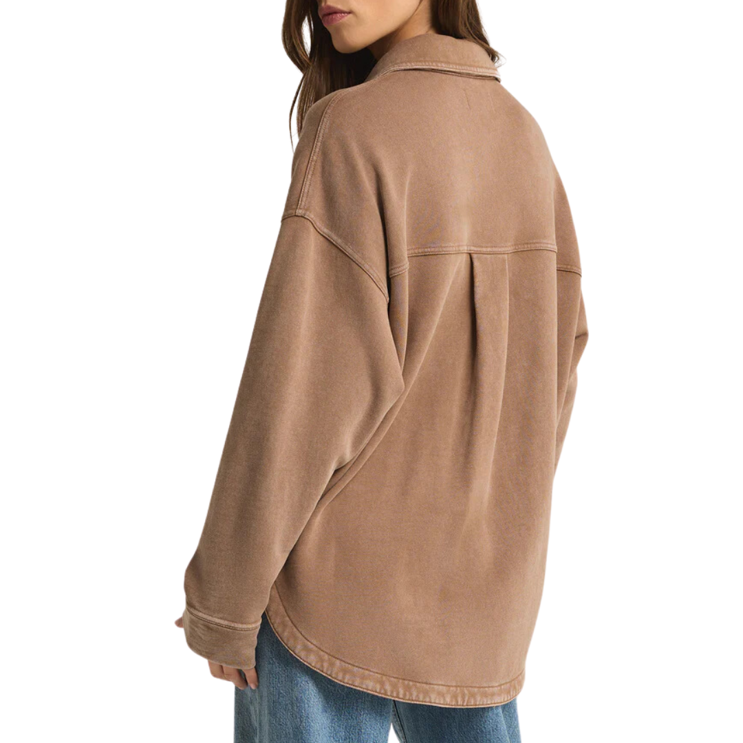 All Day Knit Jacket in Campfire