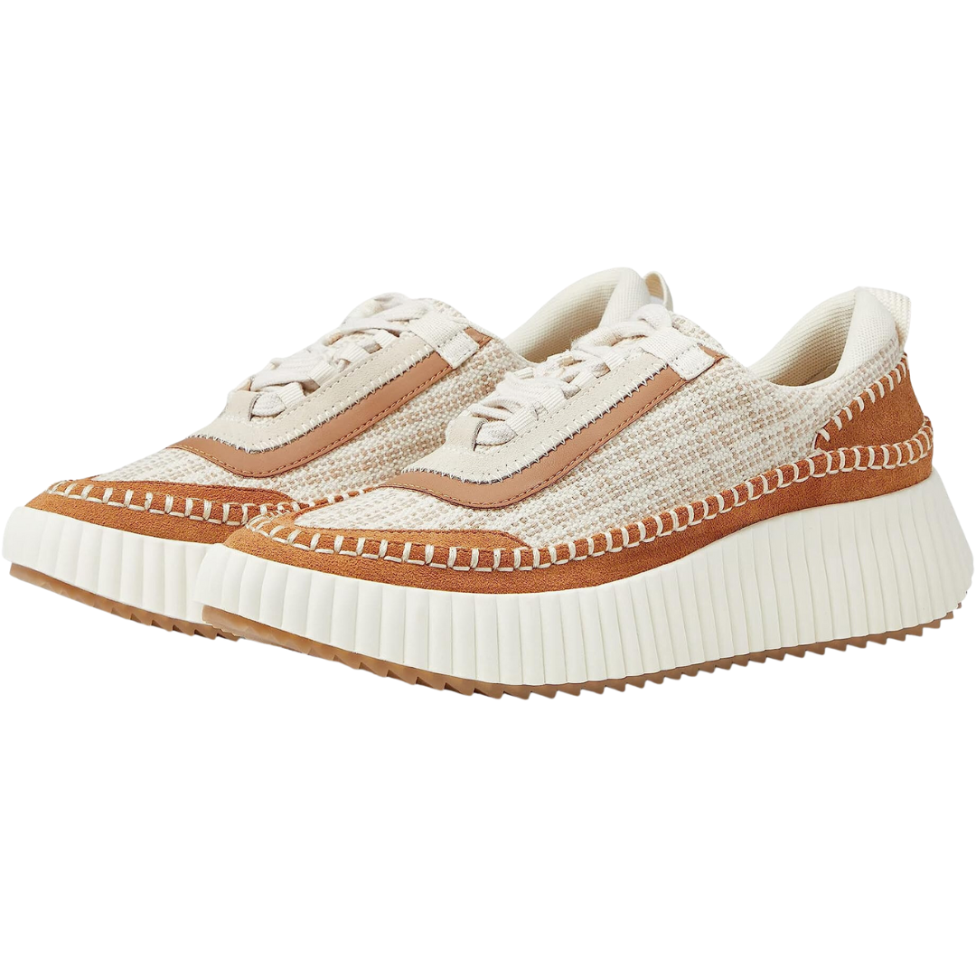 Dolen Sneakers in Brown Multi Woven